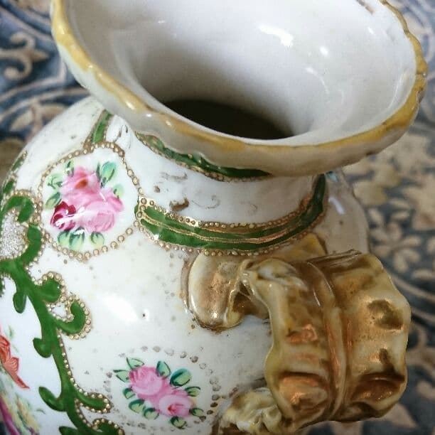 明治～大正時代 オールドノリタケ 飾り壺♪アンティーク品♪