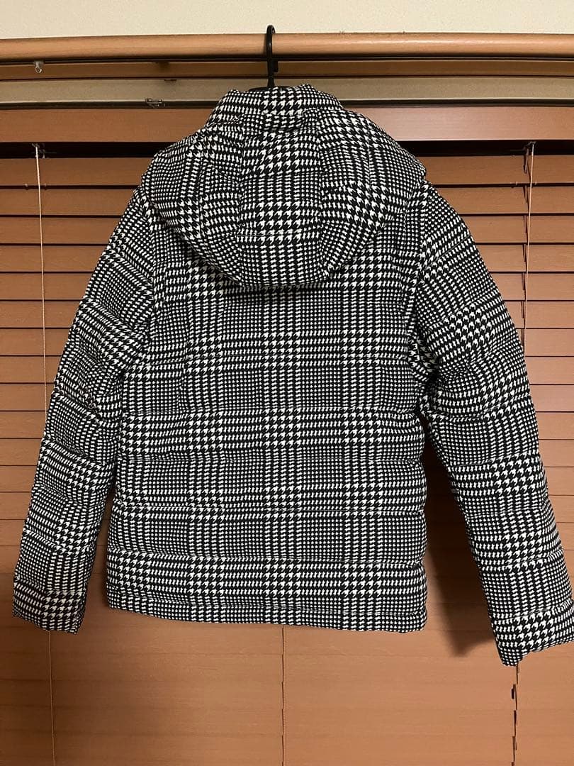 パーリーゲイツ グレンチェック柄 ダウンジャケット サイズ4