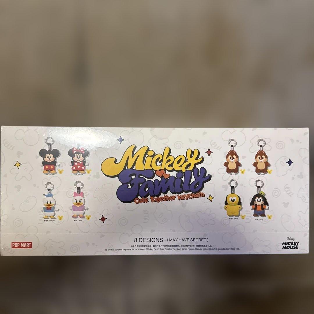 新品 未開封 ポップマート ミッキーファミリー アソート シュリンク付