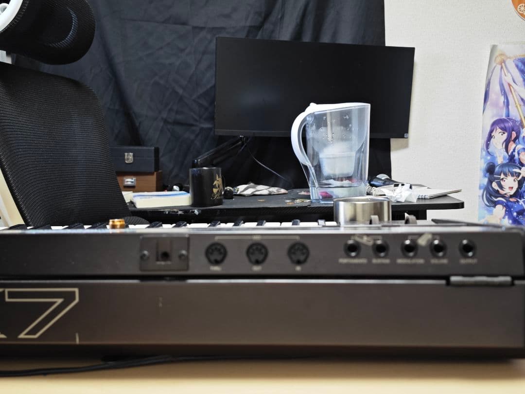 Yamaha DX7 シンセサイザーROM込み 稼働品