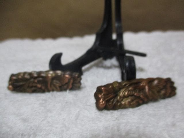 日本刀装具　鍔と目貫　R8-2