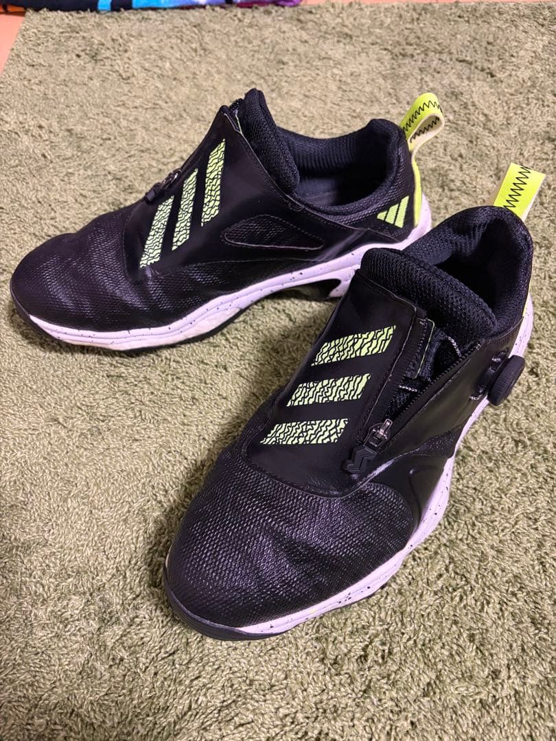 adidasコードカオス25 BOAブラック/グリーン 26.5cm