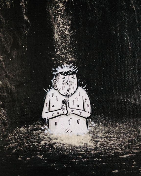 ESOW 原画  2点 SET --- 代官山 TSUTAYA展示作品