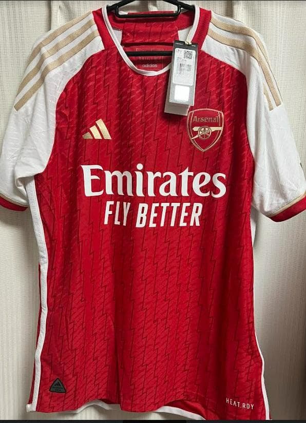 アーセナル　ウーデゴール　オーセンティック ホーム（M）2023-24