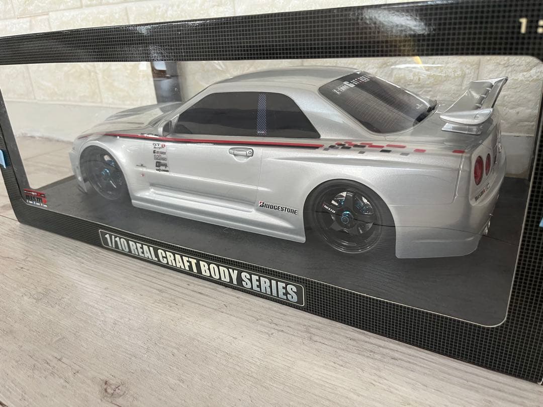 ◯ホットワークス　1/10ボディ　スカイラインR34 GT-R V-SPECⅡ◯