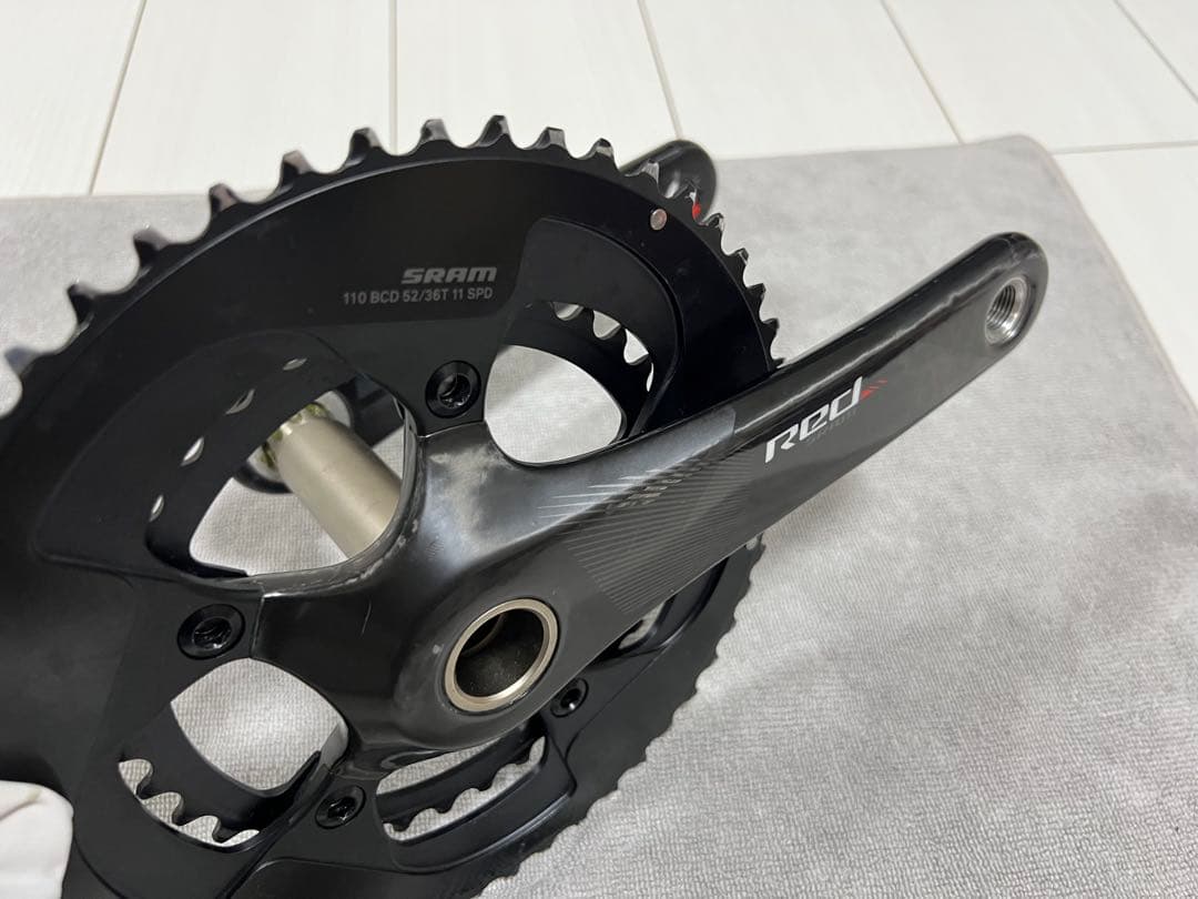 SRAM RED 11s クランク GXP 165mm 52-36