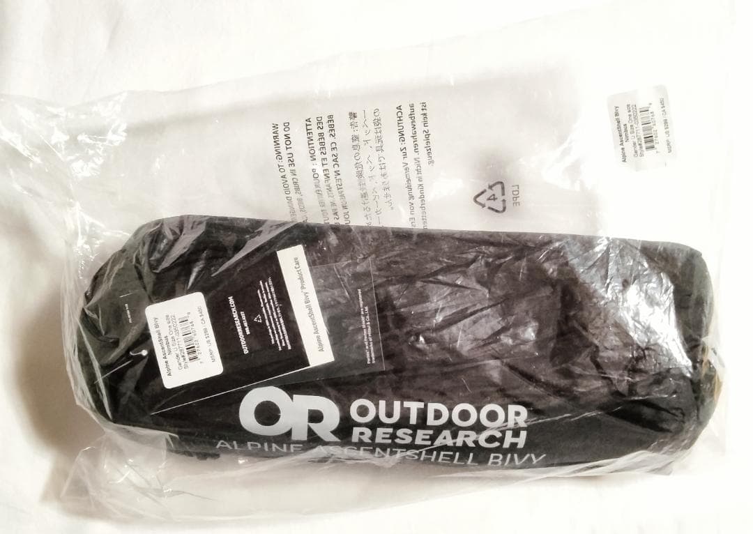テント・タープ Outdoor Research Alpine AscentShell Bivy