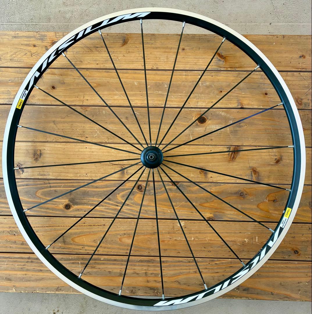 【新品未使用】Mavic AksiumONEクリンチャー　リムブレーキ