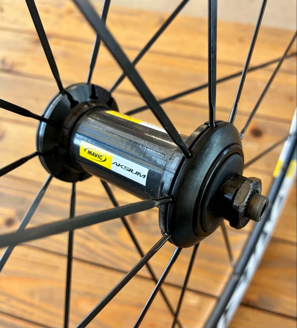 【新品未使用】Mavic AksiumONEクリンチャー　リムブレーキ