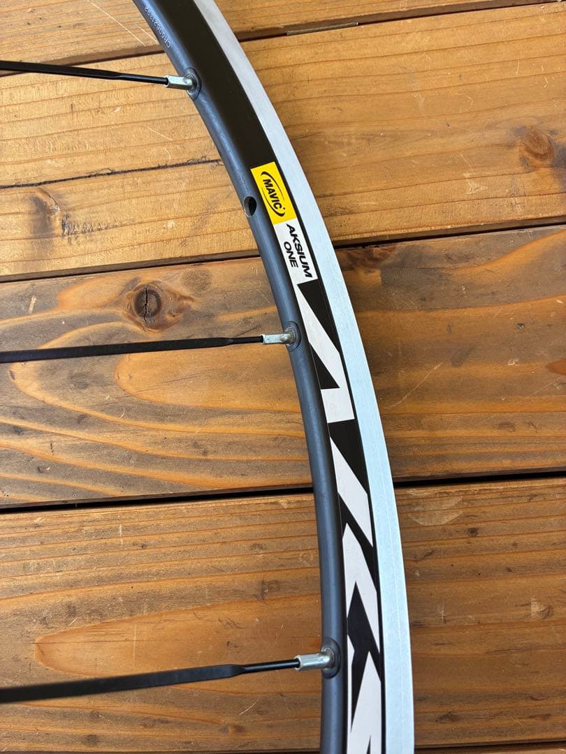 【新品未使用】Mavic AksiumONEクリンチャー　リムブレーキ