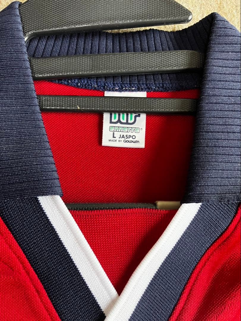 01年　中田浩二選手　鹿島アントラーズ　レプリカユニホーム