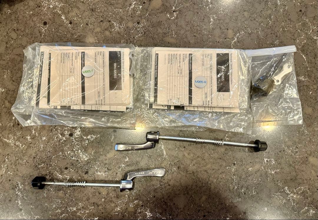 シマノWH-M965 XTR DISC 26インチ 前後輪ホイール