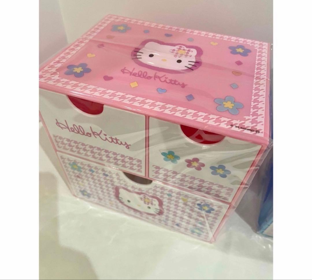 ハローキティ&キキララ 収納ボックスセット