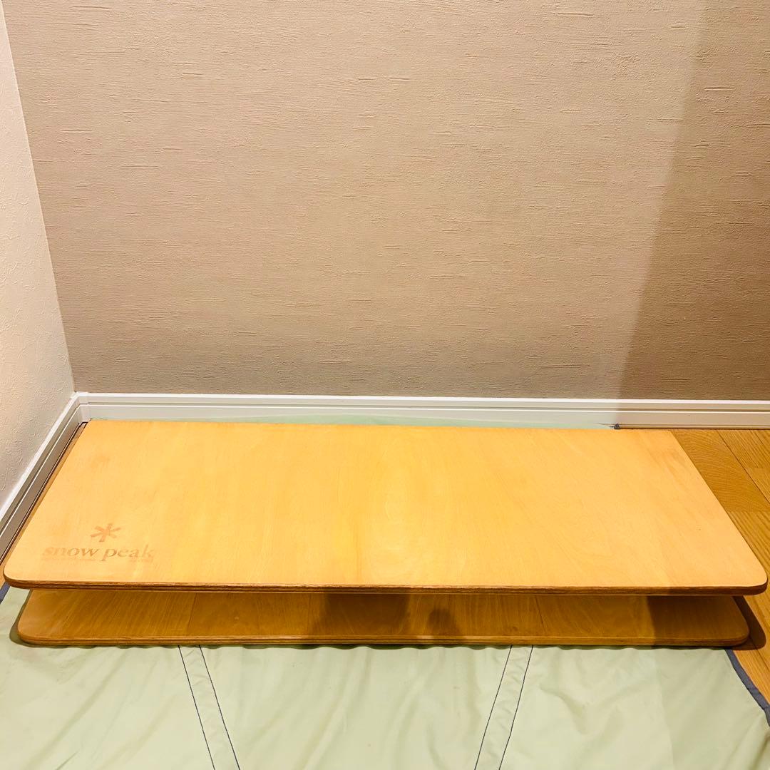 【希少廃盤品】 【最終価格】スノーピーク　ワンアクションテーブル　シナベニヤ天板
