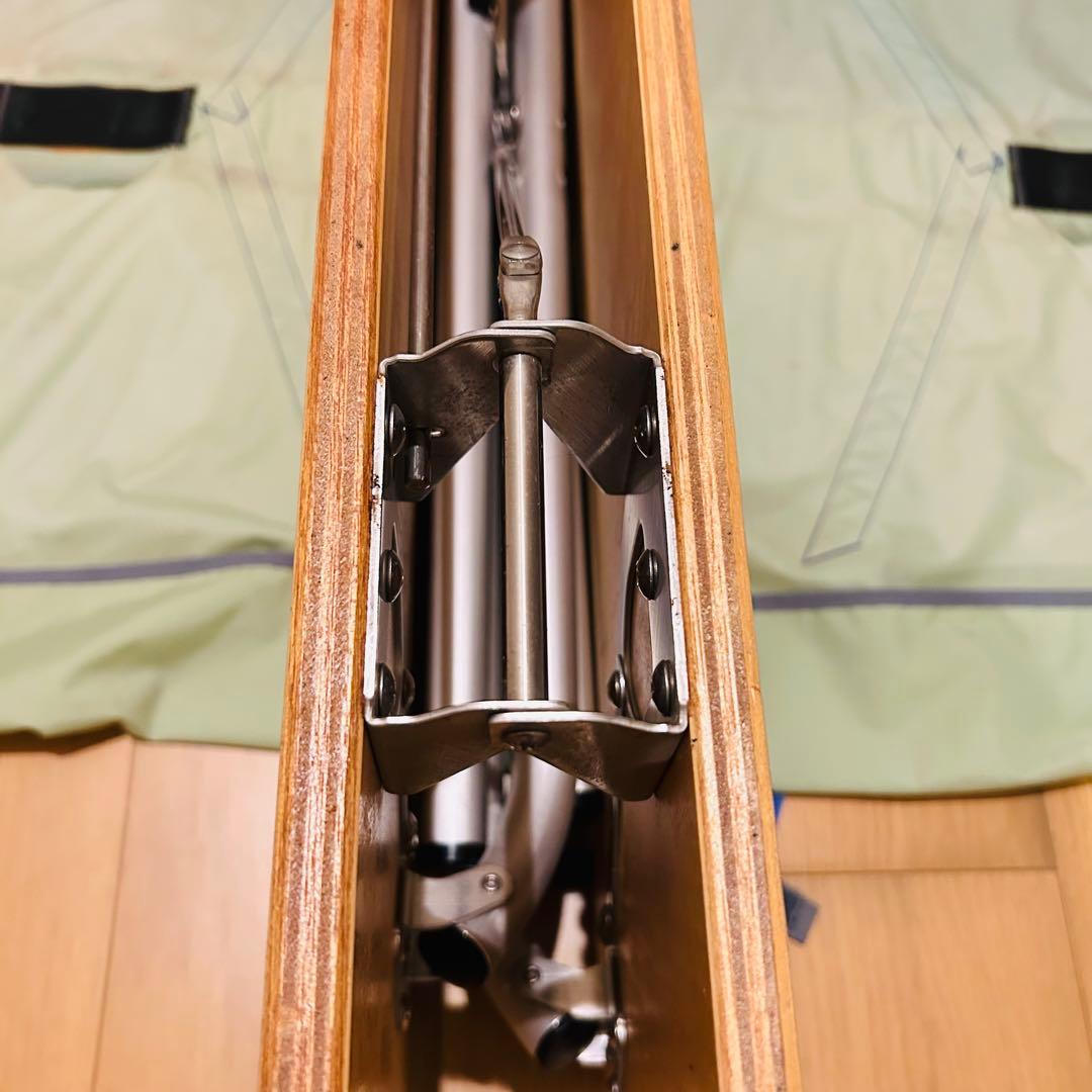 【希少廃盤品】 【最終価格】スノーピーク　ワンアクションテーブル　シナベニヤ天板