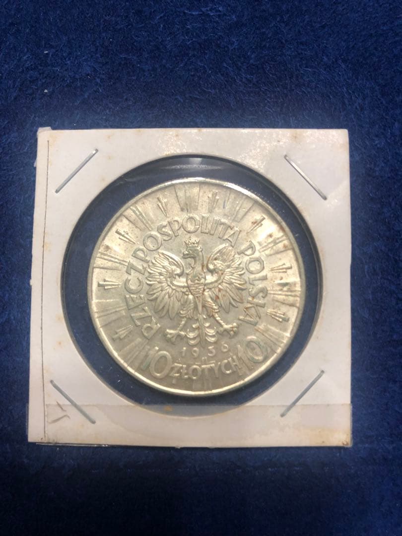 ポーランド10ズロチ銀貨 1936年