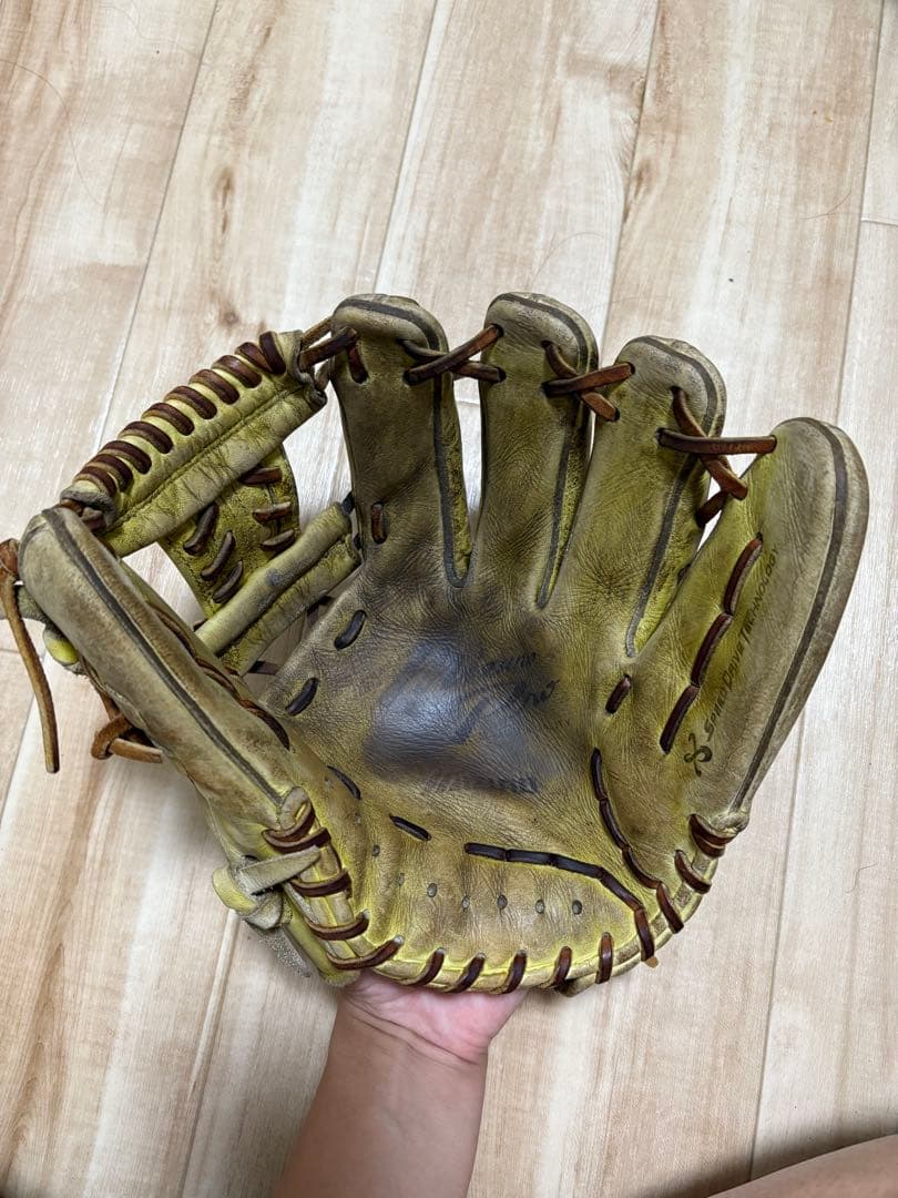 ミズノプロ 軟式内野用グラブ即使用可／セカンド・ショート・サード対応 即発送可