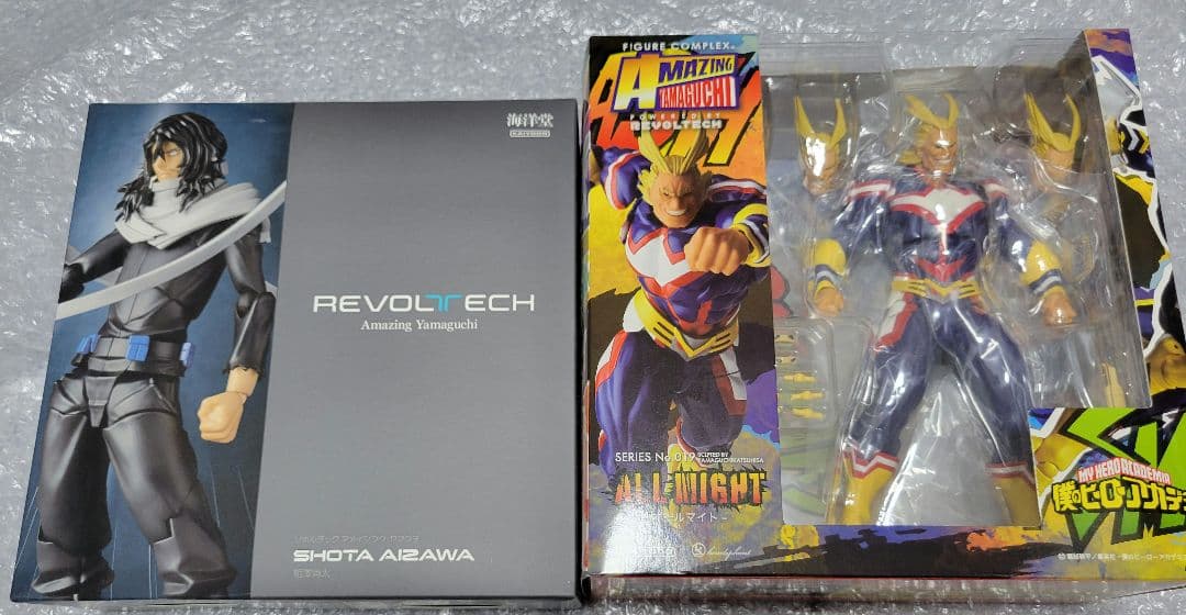 Revoltech 相澤消太 フィギュア　アメイジングヤマグチ　オールマイト