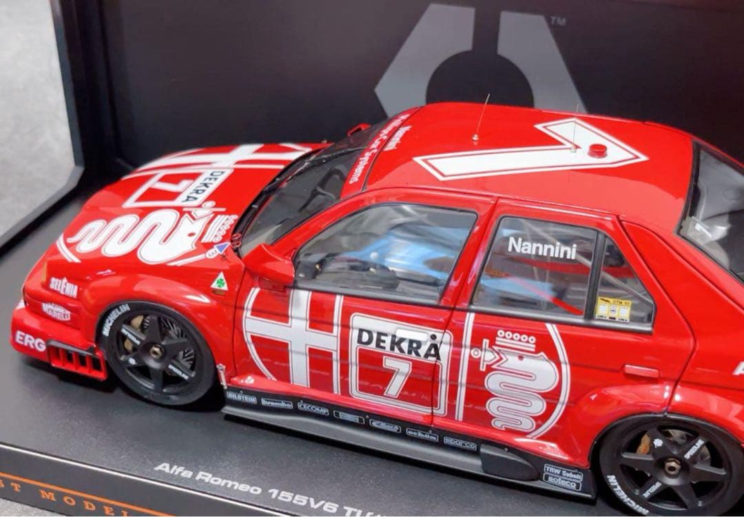 ミニカー 1/18 HPI Alfa Romeo 155 V6 TI #7 DTM
