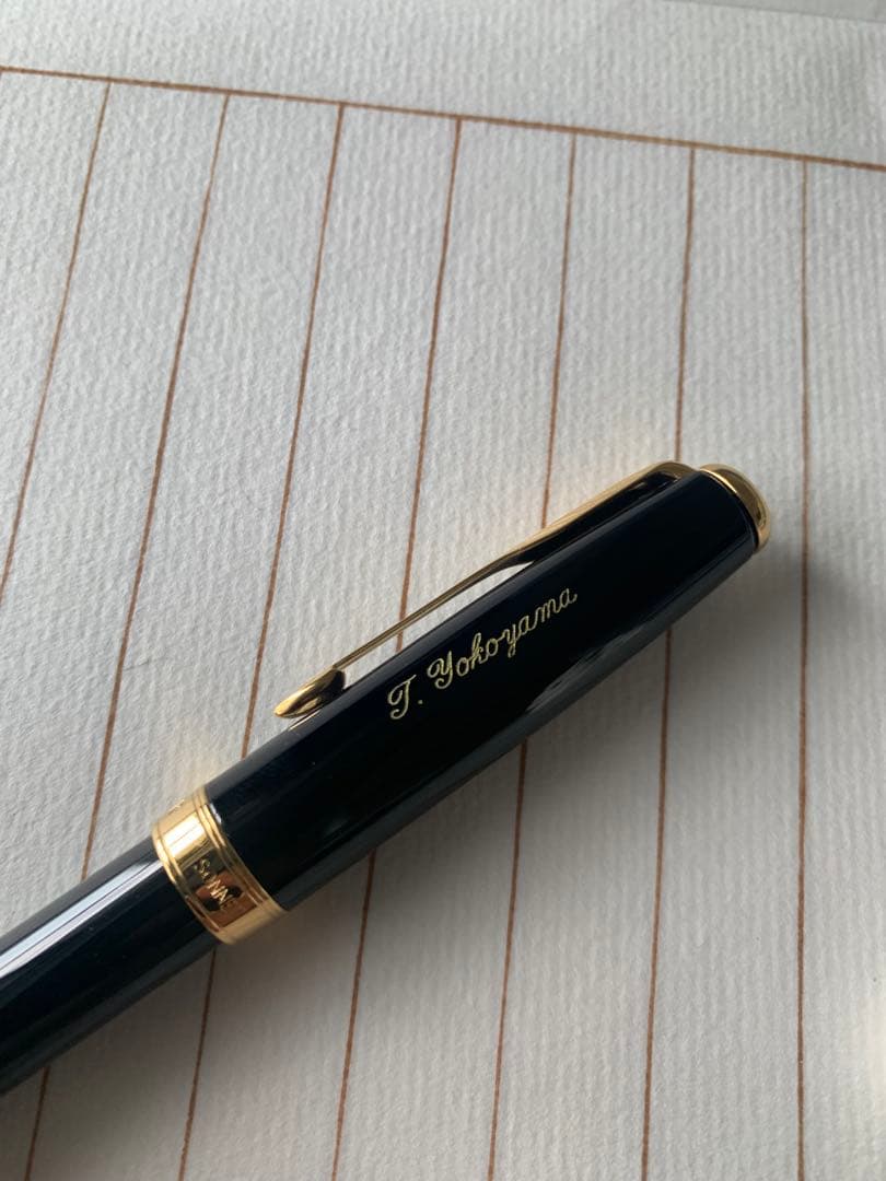 パーカー SONNET万年筆 ほぼ未使用 箱・レザーペンケース付き