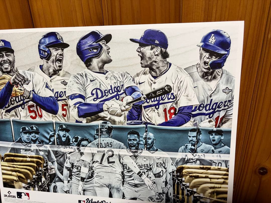 大谷翔平×Lauren Taylor 【限定】　ドジャースチャンピオンtopps