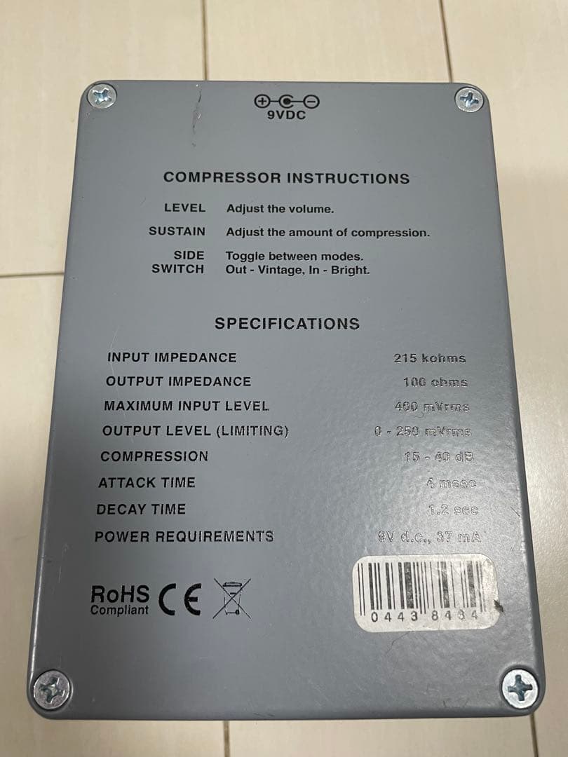 ROSS COMPRESSOR ギターエフェクター