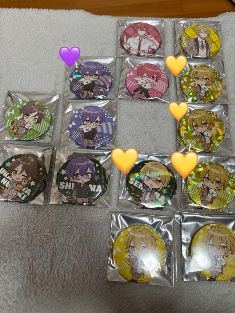 浦島坂田船、ひきフェス缶バッジ