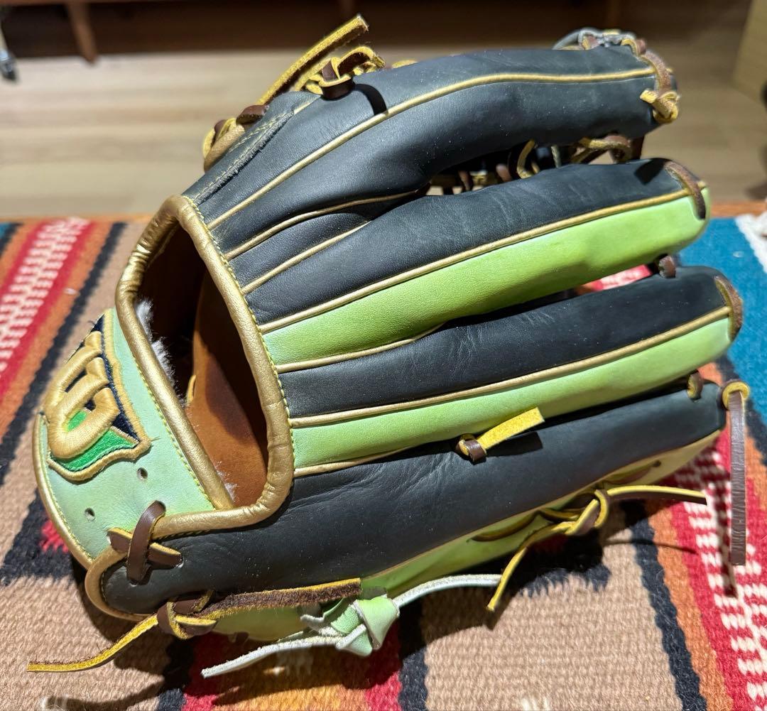 ウィルソン　軟式グローブ　左投げ　外野手用