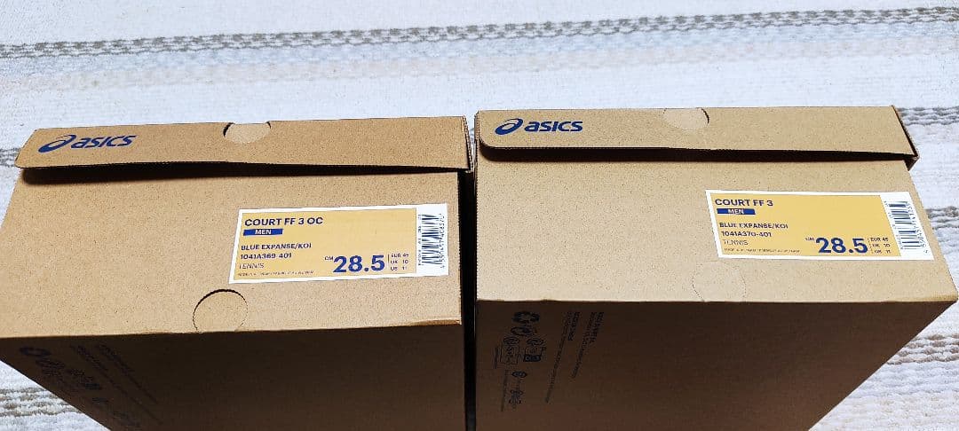 【新春セール】新品2個セット ASICS コートff 28.5cm
