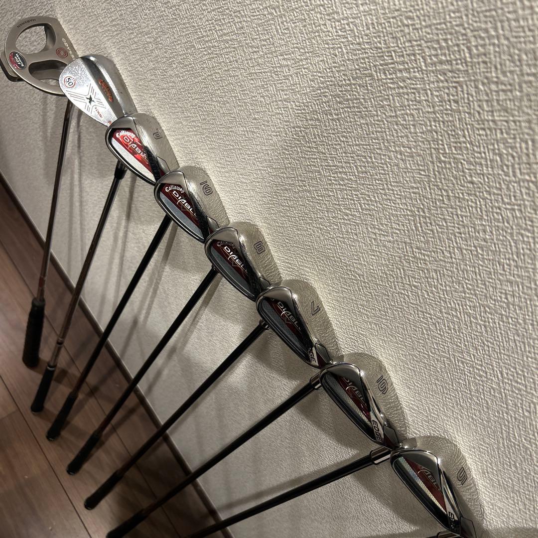 ディアブロ　メンズ R 右利き　11本　ゴルフセット　キャロウェイ