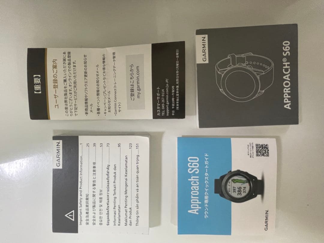 ラウンド用品・アクセサリー Garmin approach s60