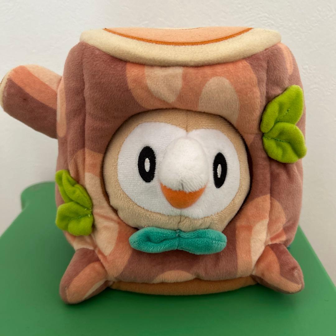 ポケモンセンター限定　切り株モクロー SummerLife ぬいぐるみ