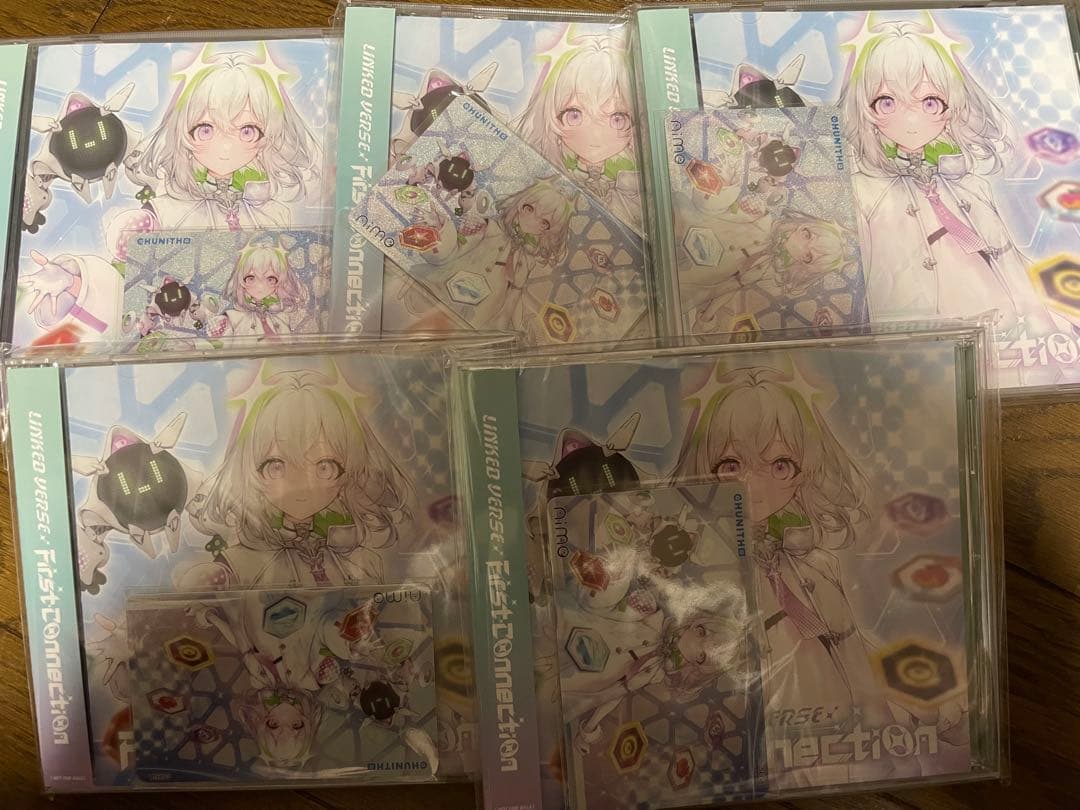 CHUNITHM グッズキャンペーン CDとAime セット×5セット