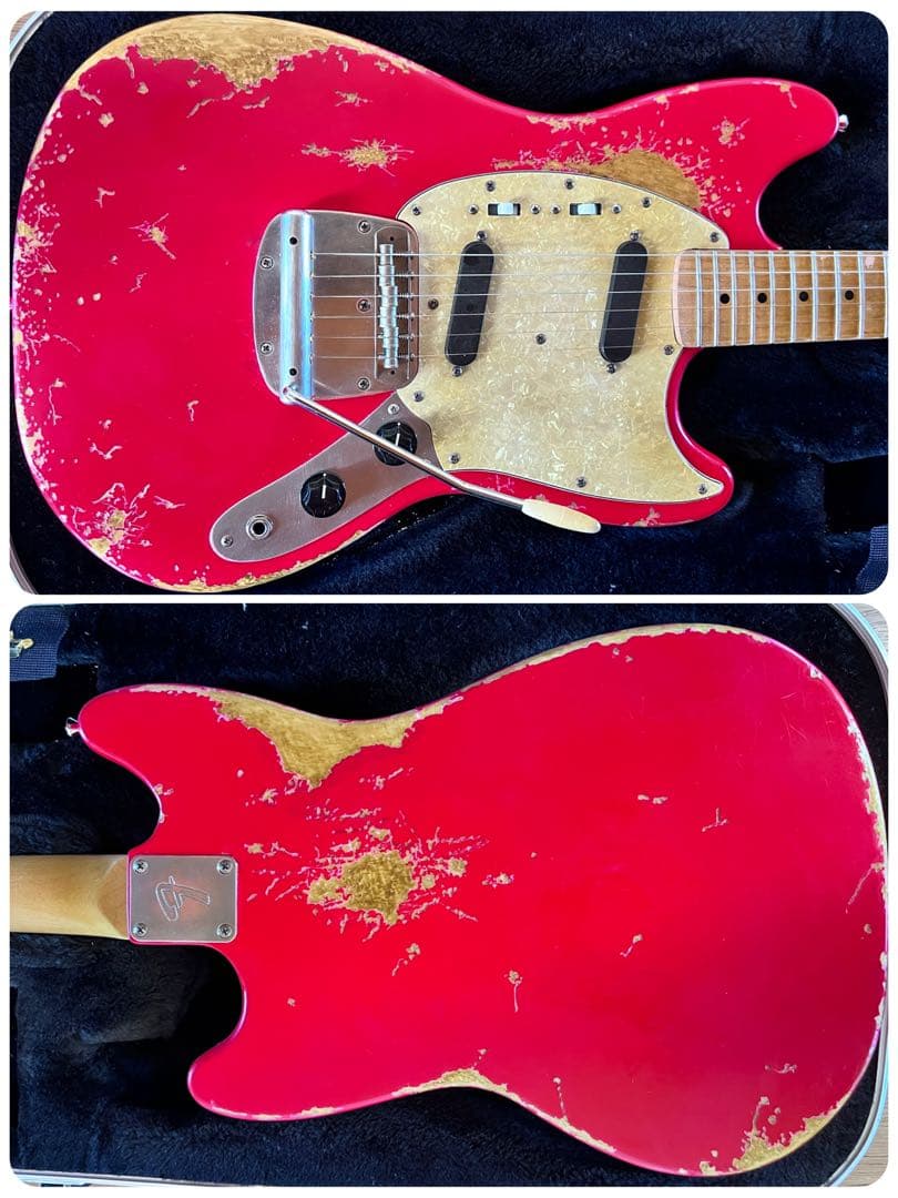 ⭐︎ハードレリック60sムスタングタイプフェスタレッド/ダイナミックトレモロ⭐︎