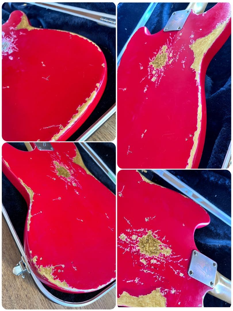 ⭐︎ハードレリック60sムスタングタイプフェスタレッド/ダイナミックトレモロ⭐︎