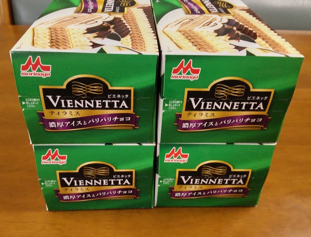 【新品未開封】ヴィエネッタ ビエネッタ ティラミス アイス 4個セット