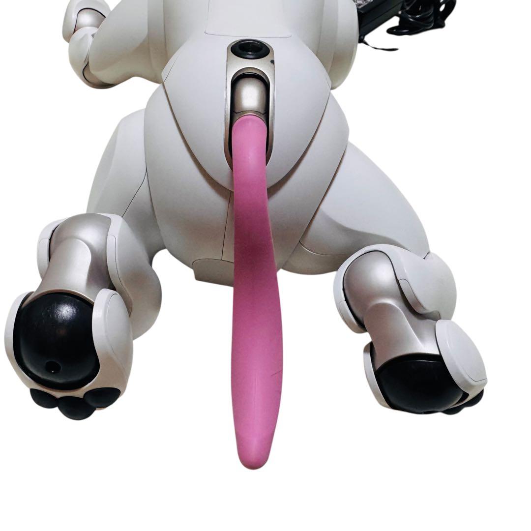 美品　ソニー aibo アイボ ERS-1000 耳＆しっぽ サクラ 首輪2色