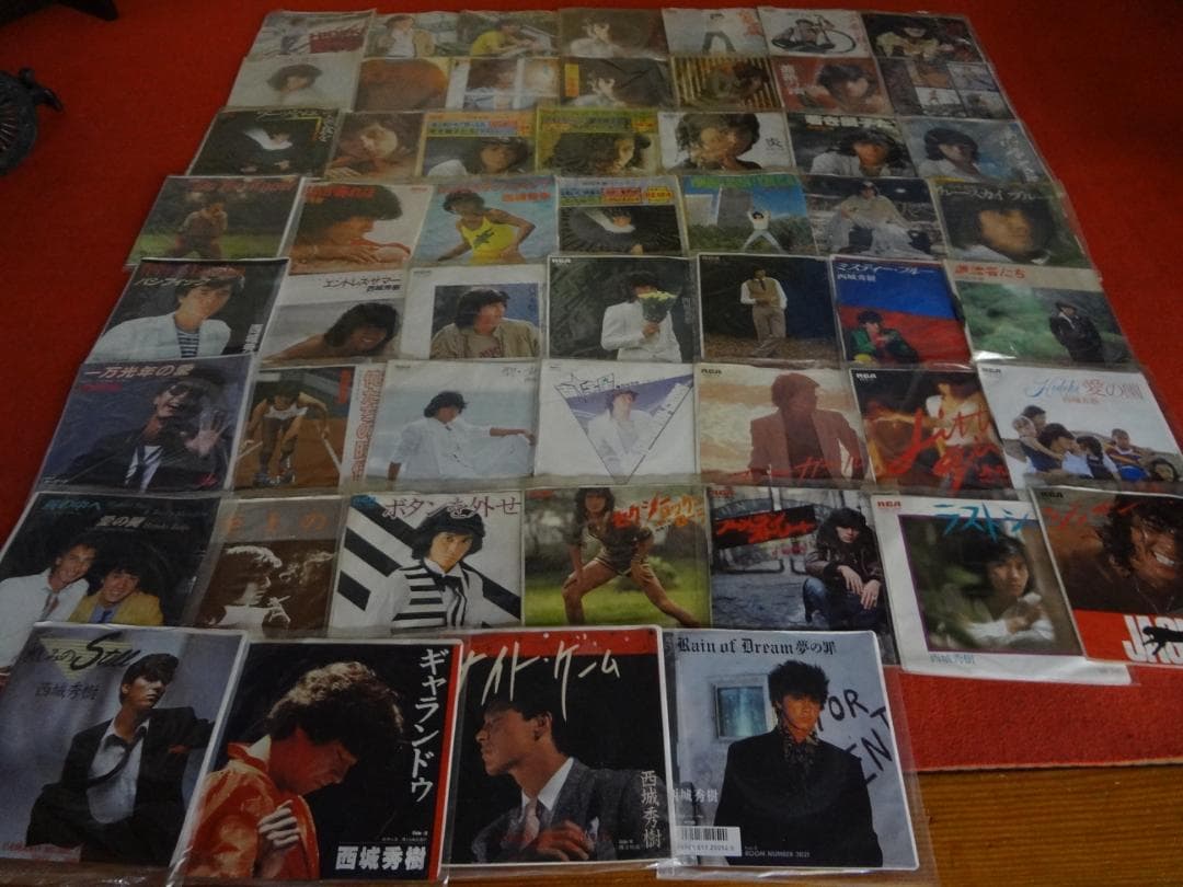 西城秀樹 ●●シングルレコードコレクション  53枚セット