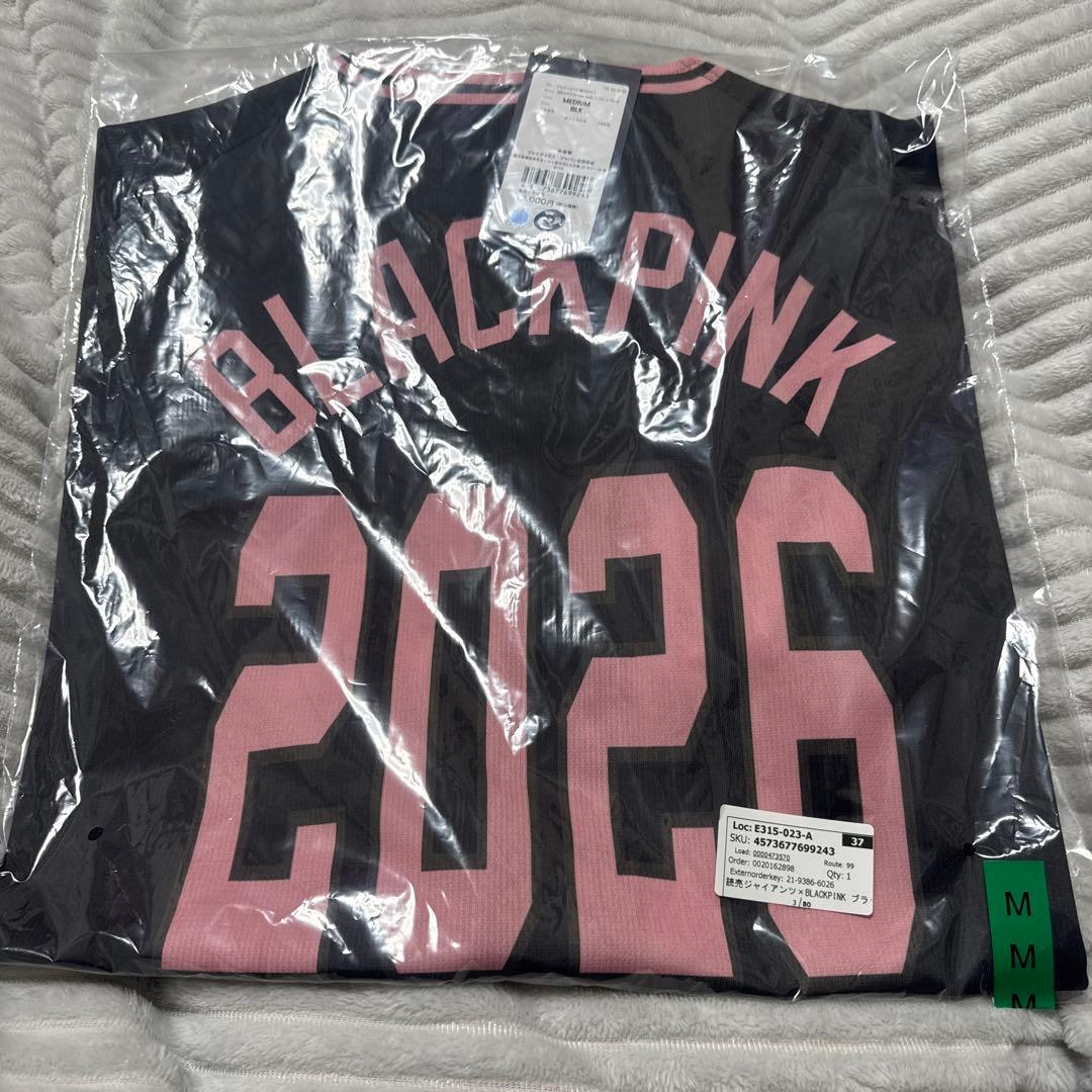 読売ジャイアンツ×BLACKPINK ブラック ユニホーム M完売品　応援コラボ