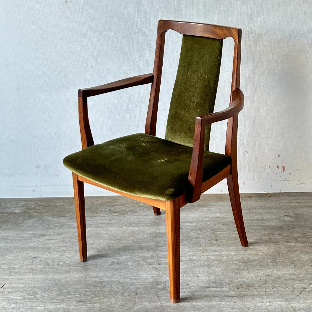 イギリス アンティーク家具 アーム チェア 1980年頃 876A