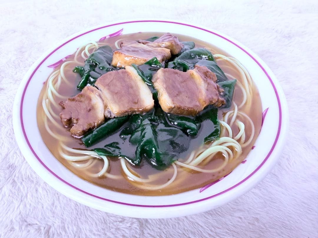貴重♪食品サンプル スタミナラーメン 直径約21.5cm 昭和町中華
