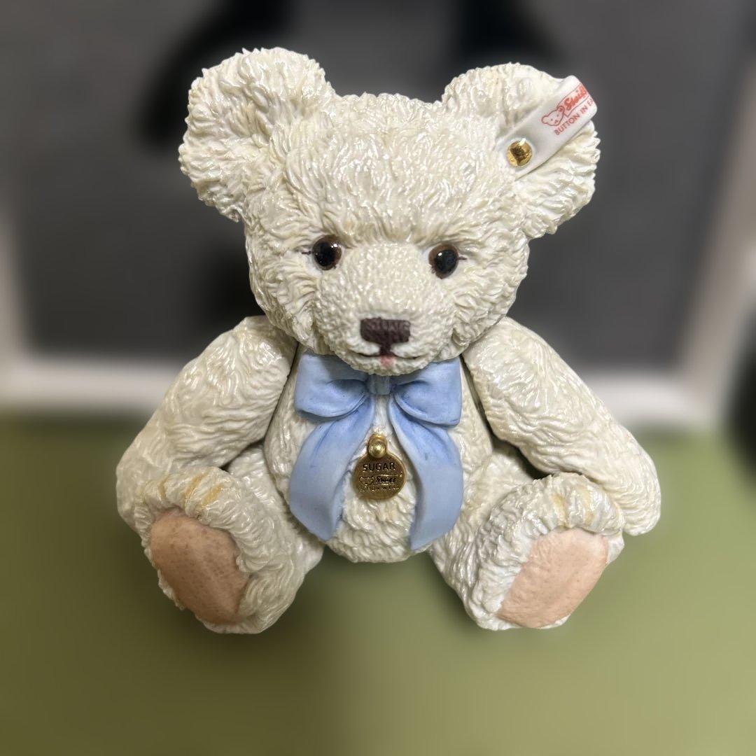 Steiff SUGAR ベア ビスクドール 約10cm 限定品 陶器 くま