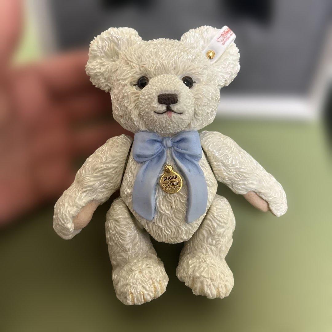 Steiff SUGAR ベア ビスクドール 約10cm 限定品 陶器 くま