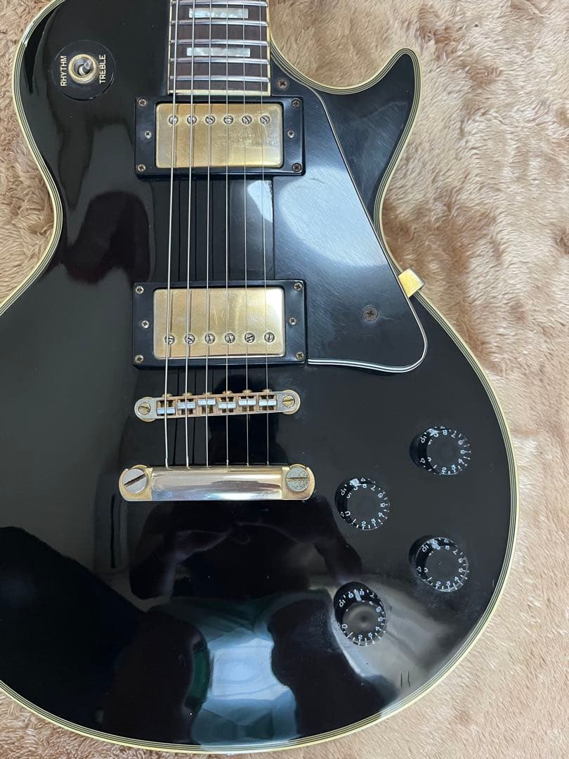【調整済】Grassroots ESP レスポール　カスタム　エレキギター　黒