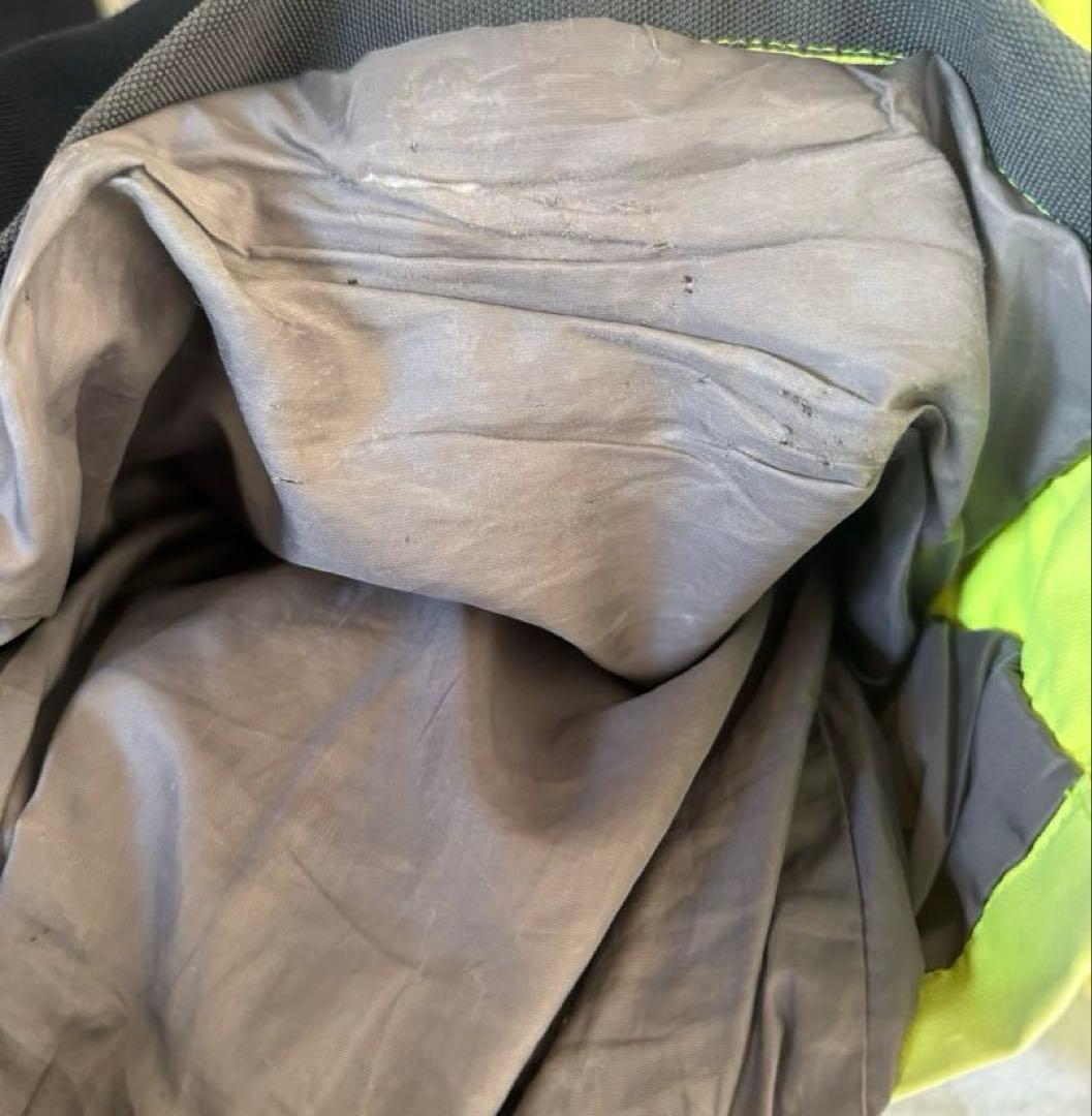 DC スノーボードウェア 上下セット子ども用 グレー/イエロー