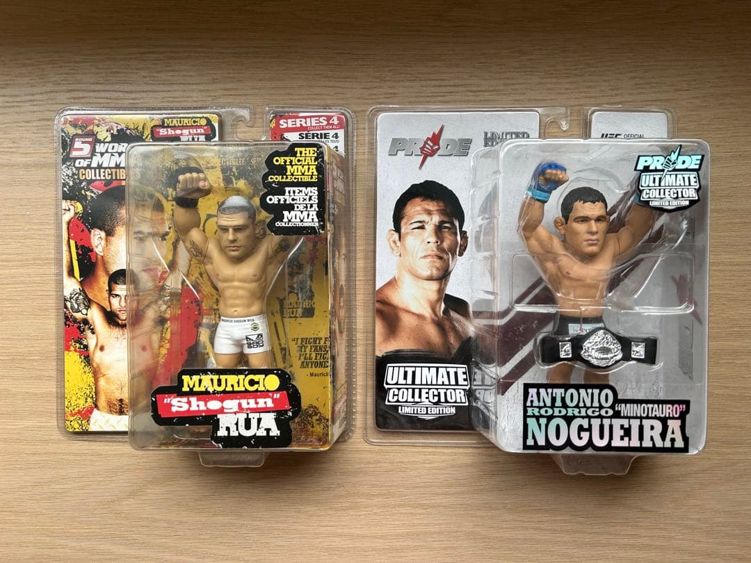 【新品未開封】ノゲイラ・ショーグン フィギュア2個セット　ROUND5 UFC