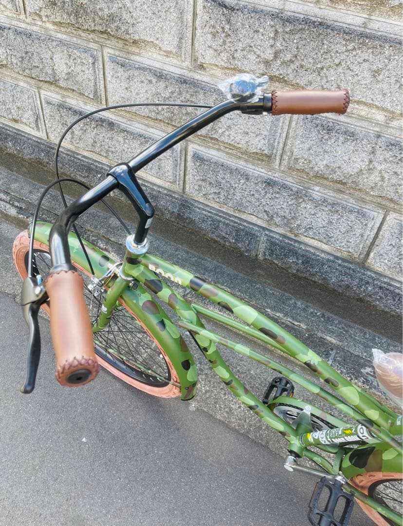 【新車】 ビーチクルーザー BOON 迷彩 26インチ 大阪
