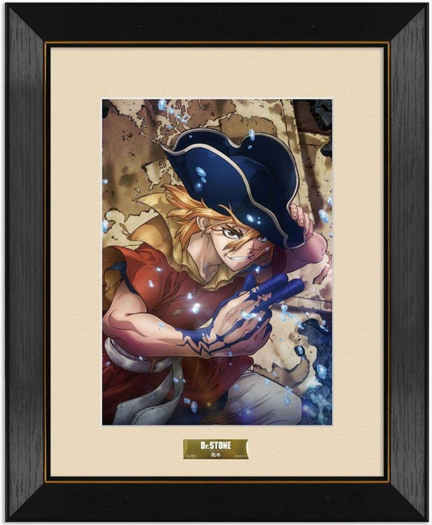 【シリアルナンバー001】「Dr.STONE龍水」キャラファイングラフ 複製原画