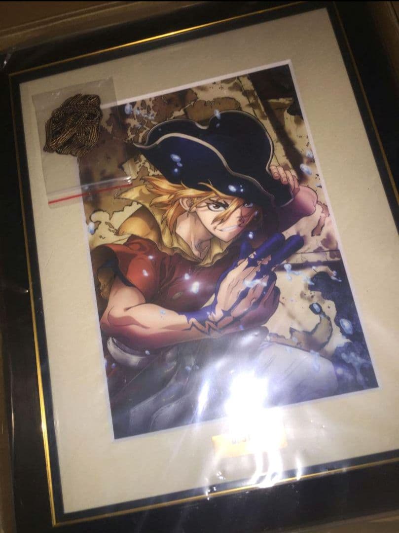 【シリアルナンバー001】「Dr.STONE龍水」キャラファイングラフ 複製原画