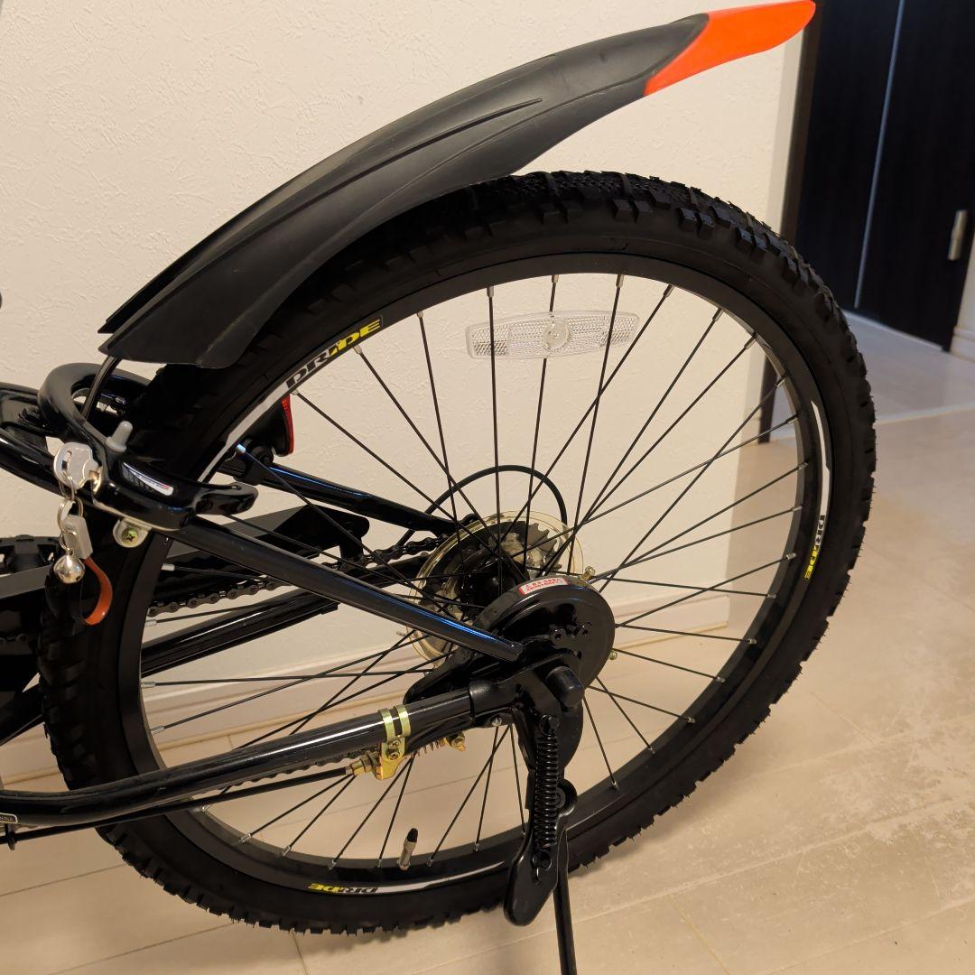 ドライド S3 246HD-L 24インチ 6段変速　ブラック　ヘルメット付